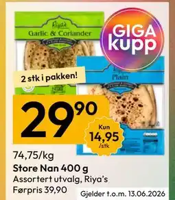 Gigaboks Store Nan 400 g tilbud