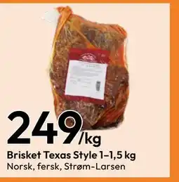 Gigaboks Brisket Texas Style 1–1,5 kg tilbud