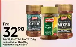 Gigaboks Indiske Pickles 320-750 g tilbud