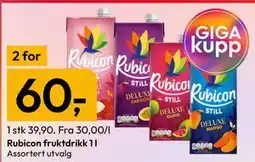 Gigaboks Rubicon fruktdrikk 1 l tilbud