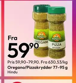 Gigaboks Oregano/Pizzakrydder 77–95 g tilbud