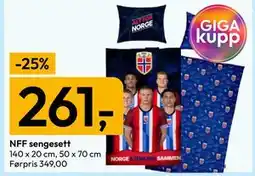 Gigaboks NFF sengesett tilbud