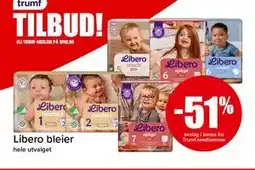 Spar Libero bleier tilbud