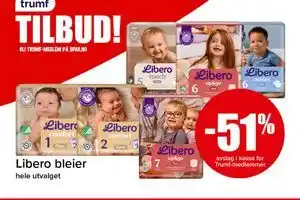 Spar Libero bleier tilbud