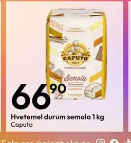 Gigaboks Hvetemel durum semola 1 kg tilbud