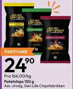 Gigaboks Potetchips 150 g tilbud