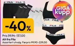 Gigaboks Alt fra Fila tilbud