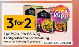 Gigaboks Ferdigretter fra SaritaS 400 g tilbud
