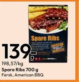 Gigaboks Spare Ribs 700 g tilbud