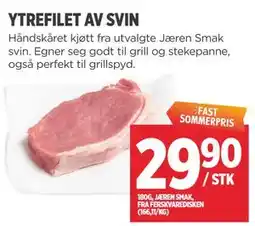 Meny YTREFILET AV SVIN tilbud