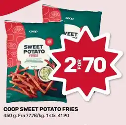 Matkroken COOP SWEET POTATO FRIES tilbud