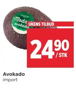 Meny Avokado tilbud