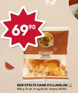Matkroken DEN STOLTE HANE KYLLINGLÅR tilbud
