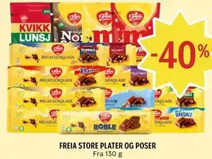 FREIA STORE PLATER OG POSER