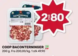 Matkroken COOP BACONTERNINGER tilbud