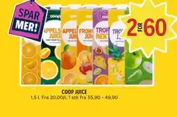 Coop Prix COOP JUICE tilbud
