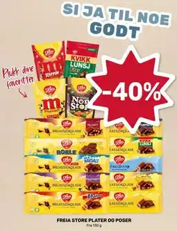 Matkroken FREIA STORE PLATER OG POSER tilbud