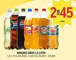 Coop Prix RINGNES BRUS 1,5 LITER tilbud