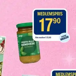 Coop Prix PESTO ALLA GENOVESE tilbud