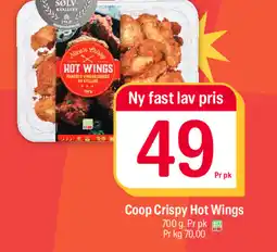 Coop Extra COOP Crispy hot wings tilbud