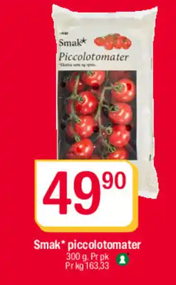 Coop Extra Smak piccolotomater tilbud