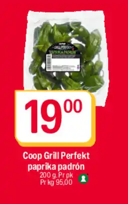 Coop Extra COOP Grill perfekt paprika padron tilbud