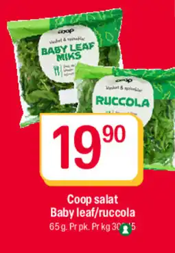 Coop Extra COOP Salat Baby leaf/ruccola tilbud