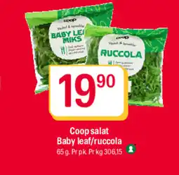 Coop Extra COOP Salat baby leaf/ruccola tilbud
