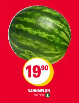 Coop Extra Vannmelon tilbud