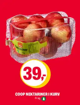 Coop Extra COOP Nektariner i kurv tilbud