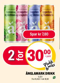 Coop Extra ÄNGLAMARK Drikk tilbud