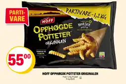 Coop Extra HOFF Opphøgde potteter originalen tilbud