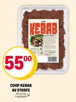 Coop Extra COOP Kebab av storfe tilbud
