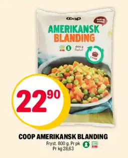 Coop Extra COOP Amerikansk blanding tilbud
