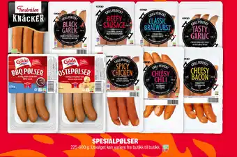 Coop Extra Spesialpølser tilbud