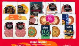 Coop Extra Ferske burgere tilbud