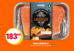 Coop Extra COOP Laksefilet tilbud