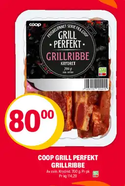 Coop Extra COOP Grill perfekt grillribbe tilbud