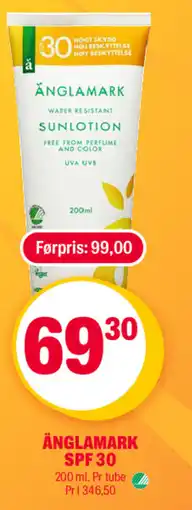 Coop Extra ÄNGLAMARK SPF 30 tilbud