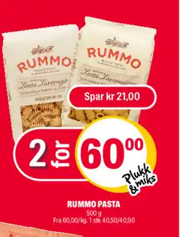 Coop Extra RUMMO Pasta tilbud