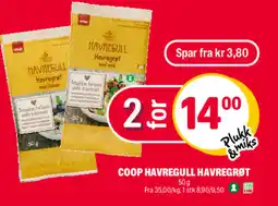Coop Extra COOP Havregull havregrøt tilbud