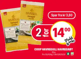 Coop Extra COOP Havregull havregrøt tilbud