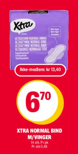 Coop Extra XTRA Normal bind m/vinger tilbud