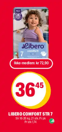 Coop Extra LIBERO Comfort str 7 tilbud