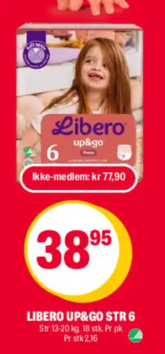 Coop Extra LIBERO Up&go str 6 tilbud