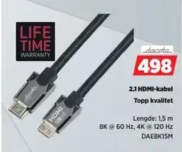 POWER 2.1 HDMI-kabel tilbud