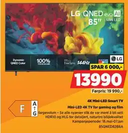 POWER LG 4K Mini-LED Smart TV tilbud