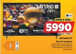 POWER LG 4K Smart-TV tilbud