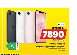 POWER iPhone 17e 256 GB tilbud