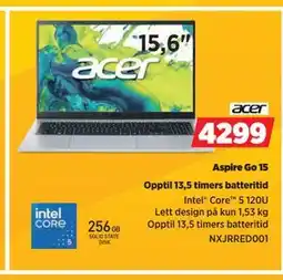 POWER Aspire Go 15 tilbud